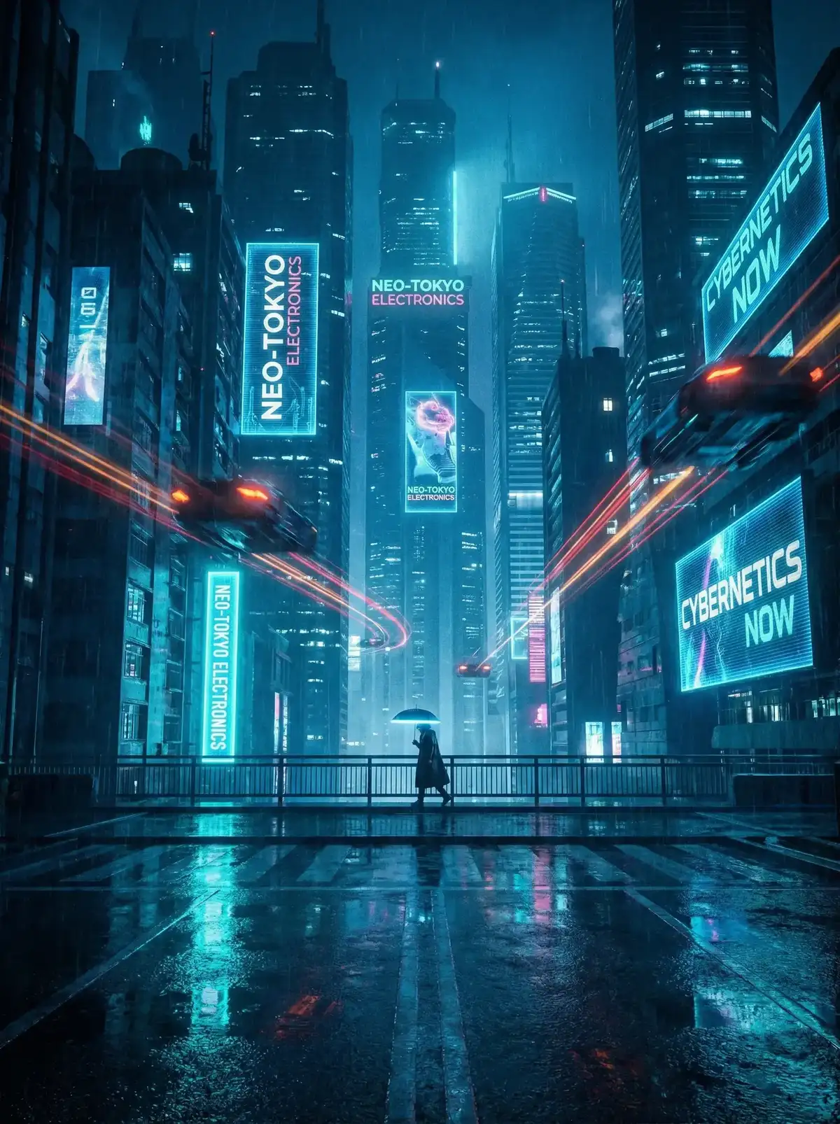 四虎视频 - 赛博朋克都市夜景与飞行器